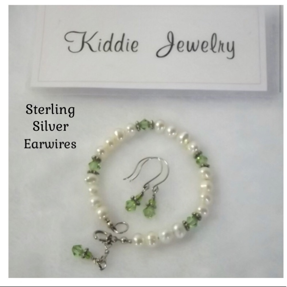 STERLING SILVER & Fresh Water Pearls ~ Hand Made Custom by Seller, New!